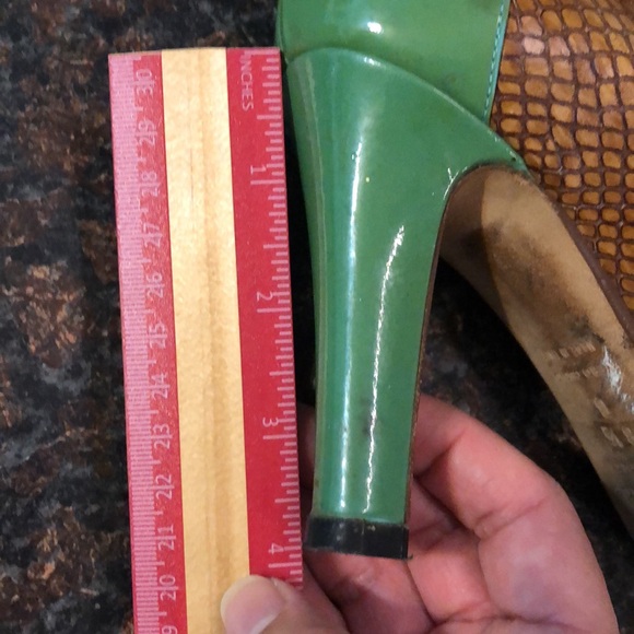 Kate Spade Louisa Faux Snake Heels - Picture 14 of 15